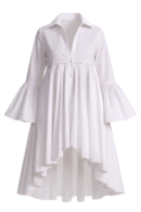 No Basic B Dress - Cloud White