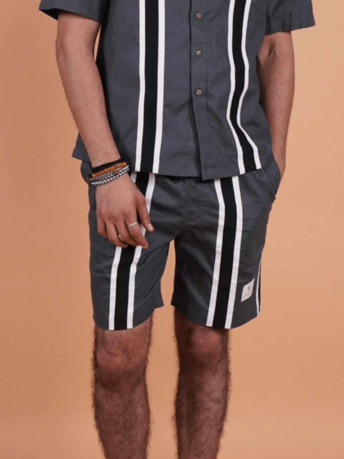 Strikingly Striped Shorts