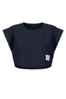 Lounger Top - Ink Blue (Striped)