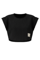 Lounger Top - Obsidian Black (Striped)