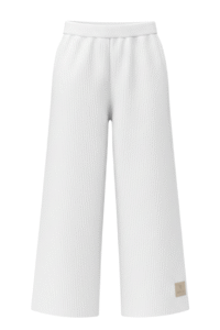 Lounger Pants - Crisp White (Striped)