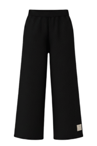Lounger Pants - Obsidian Black (Striped)