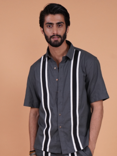 Strikingly Striped Shirt