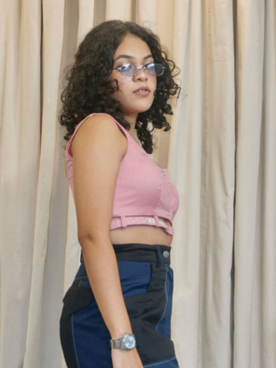 Dual Sided Crop Top
