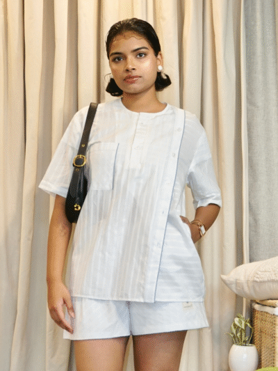 Animate Side Slit Shirt