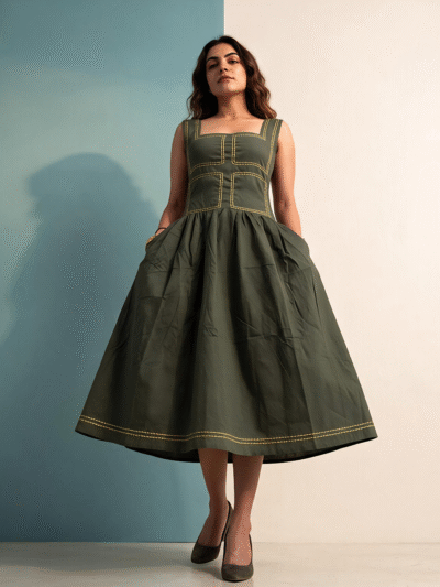Boro Long Dress