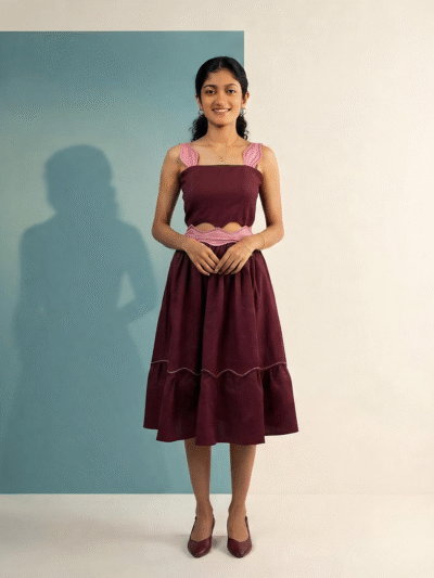 Wave Line Dress
