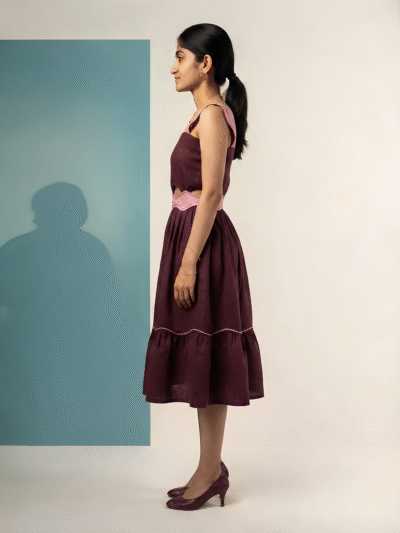 Wave Line Dress