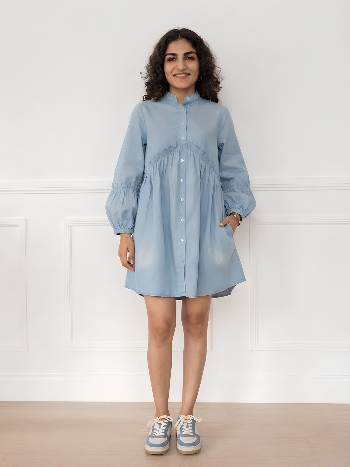 Twill Dress