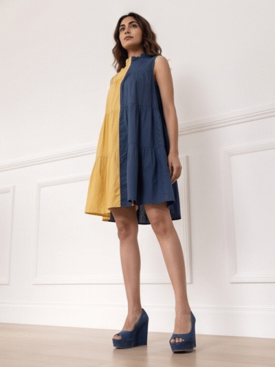 Half and Half Dress