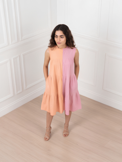 Half and Half Dress