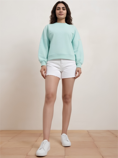 Slit Sweatshirt