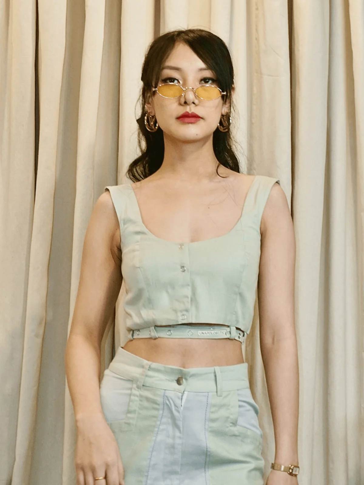 Dual Sided Crop Top