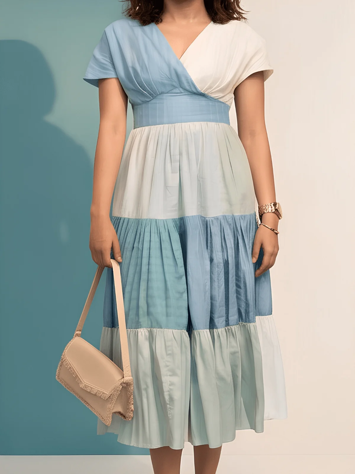 Puzzle Pieces Long Dress Unapologetic