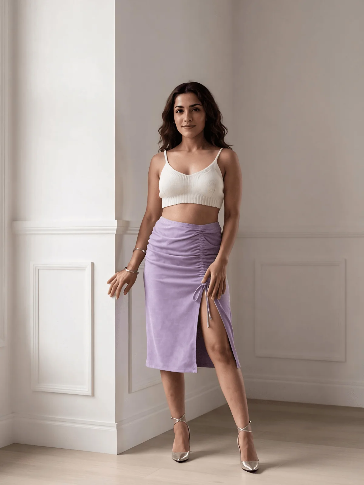 Tease Slit Skirt